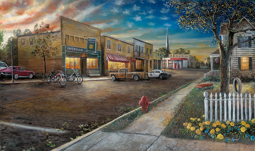 Home Of The Brave Original Oil – Jim Hansel Editions, LLC.