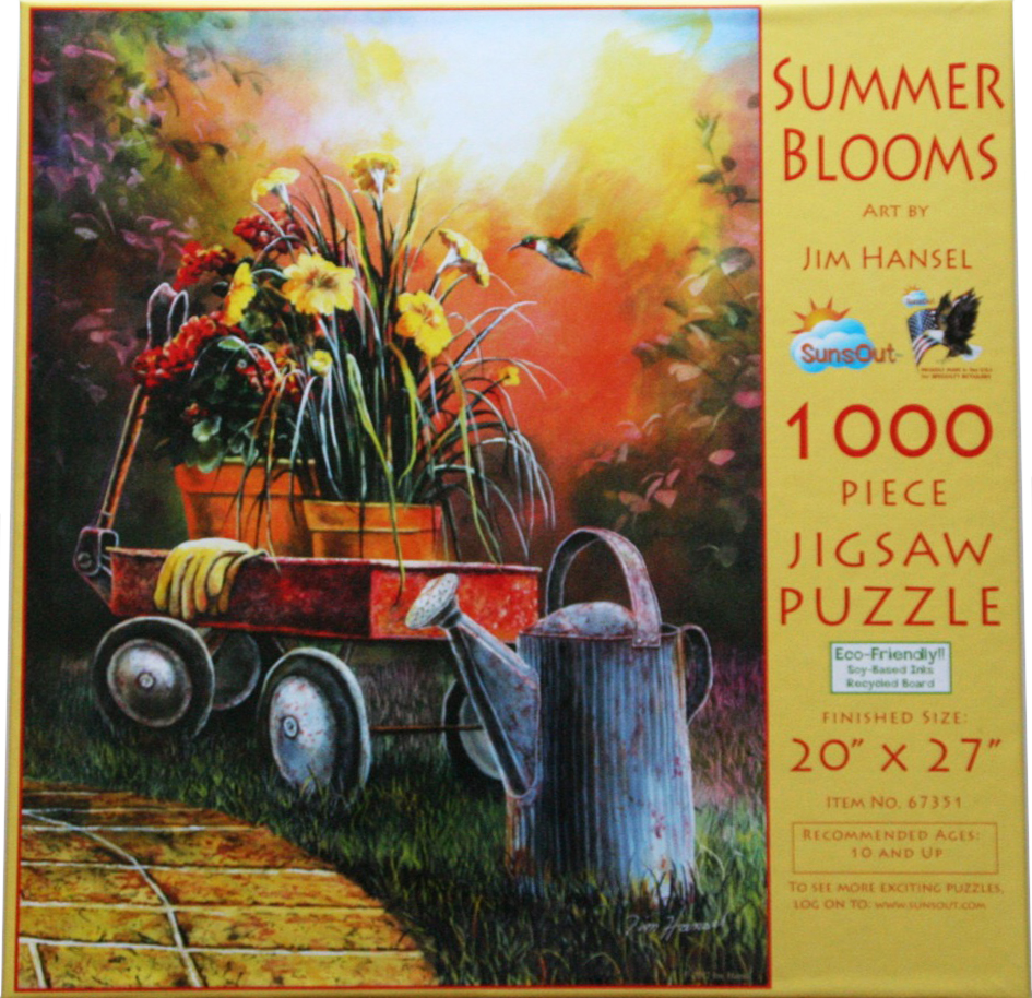 Summer Blooms 1000 Piece Puzzle