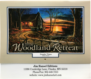 2024 Woodland Retreat Calendar
