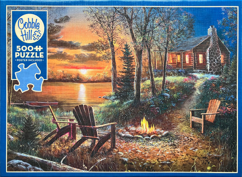 Fireside 500 Piece Puzzle
