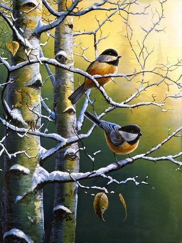 Picture of Winter Refuge – Chickadees