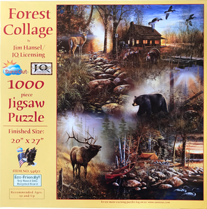 Forest Collage 1000 Piece Puzzle