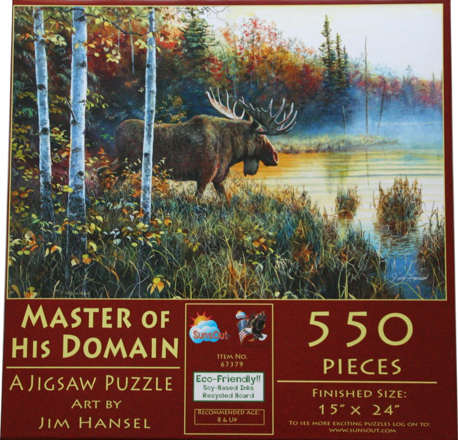 Master Of His Domain 550 Piece Puzzle