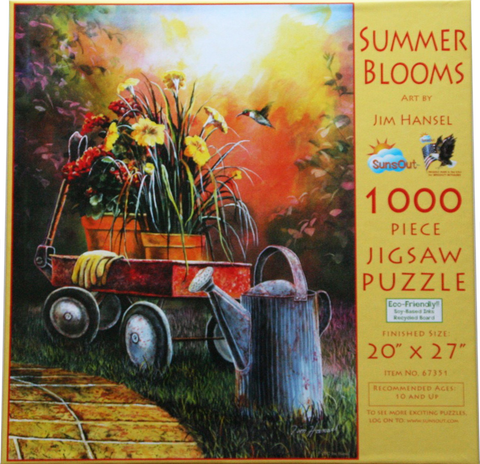 Summer Blooms 1000 Piece Puzzle