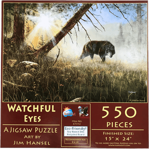 Watchful Eyes 550 Piece Puzzle