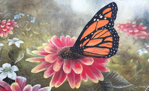 Garden Visitor - Monarch Butterfly Placemat